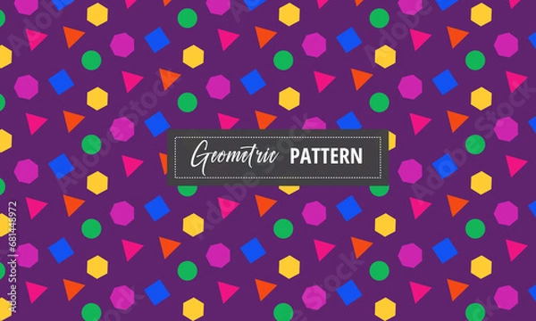 Fototapeta  Geometric Pattern Background