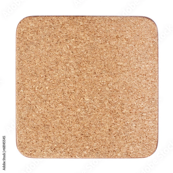 Obraz Cork table coaster