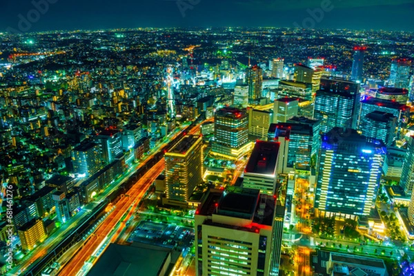 Fototapeta 横浜夜景　2023　