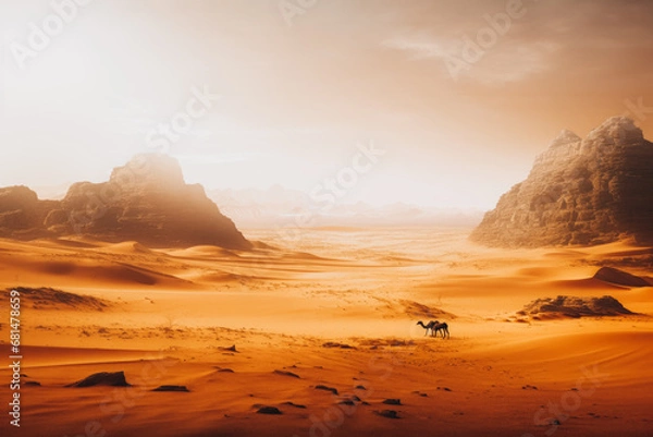 Obraz Desert Sahara Landscape