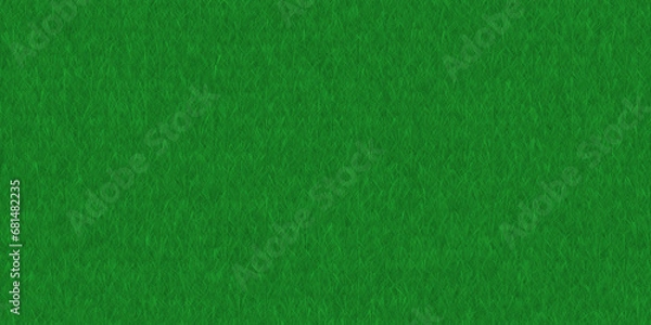 Obraz Green grass texture vector background. Green field grass texture seamless pattern. Carpet top view.