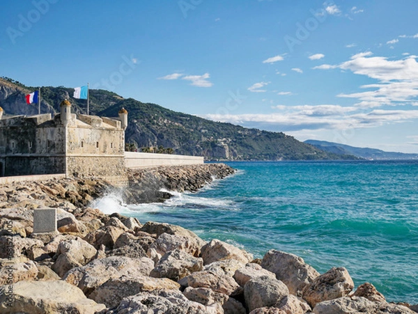 Obraz castle on the coast