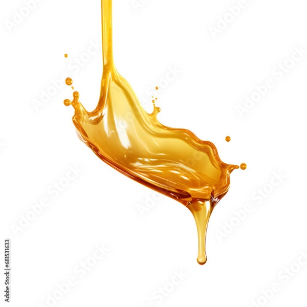 Fototapeta orange juice splash