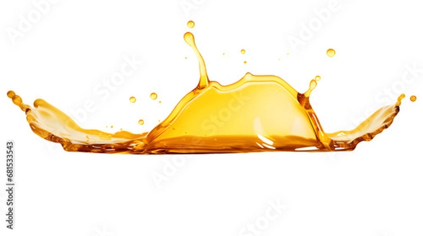 Obraz honey isolated on transparent or white background	
