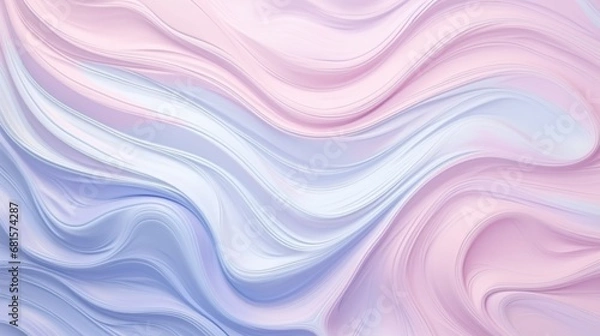 Fototapeta abstract waves background, pastel texture design