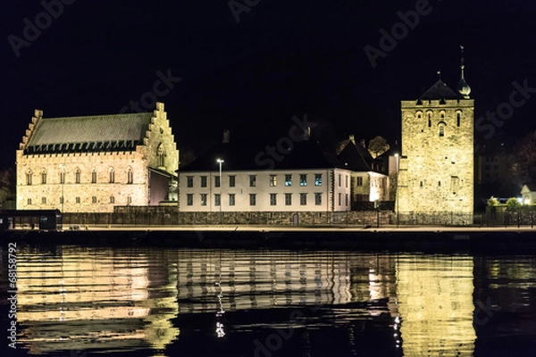 Obraz Rosenkrantz Tower And Haakon's Hall