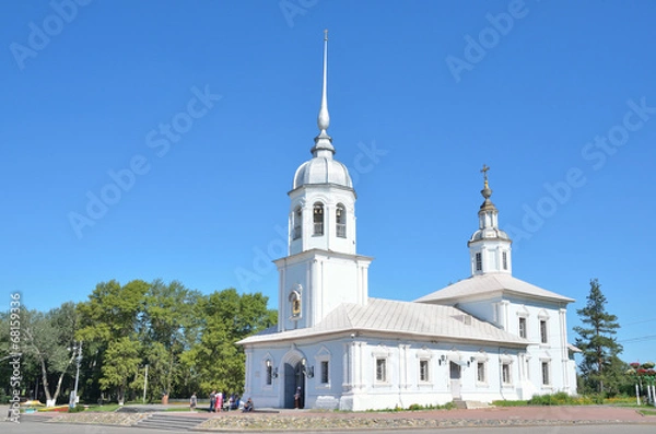 Fototapeta Церковь Александра Невского в Вологде, 18 век