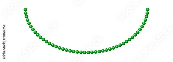 Obraz Mardi Gras Carnival Beads