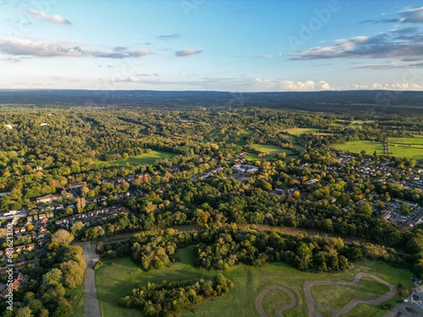 Obraz Brooklands Area Aerial View 