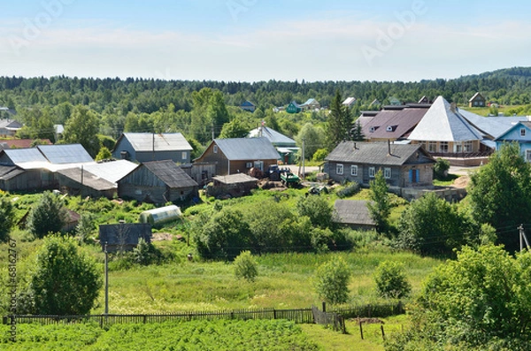 Fototapeta Вологодская область, населенный пункт Ферапонтово