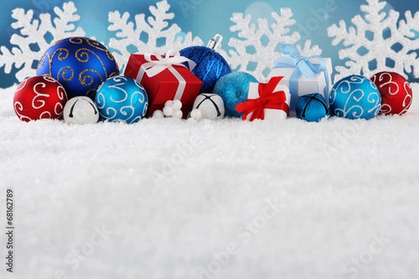 Obraz Christmas background