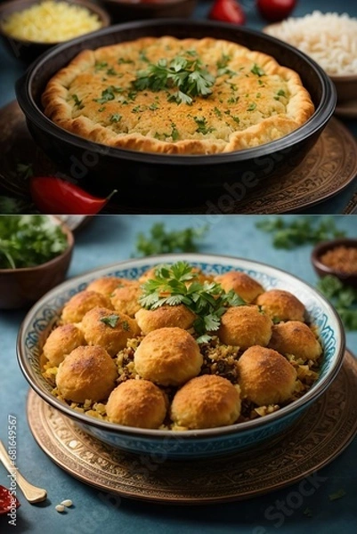 Obraz chicken curry with rice