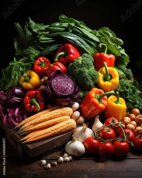 Obraz Fresh Vegetable Bounty