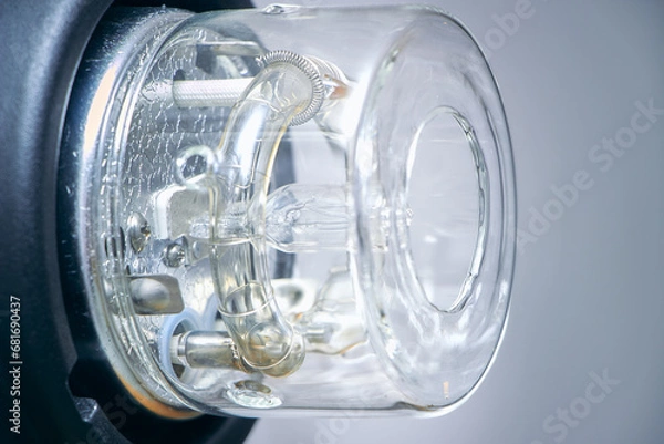 Obraz Brilliant Illumination: Bright Lamp Focus in Close-Up