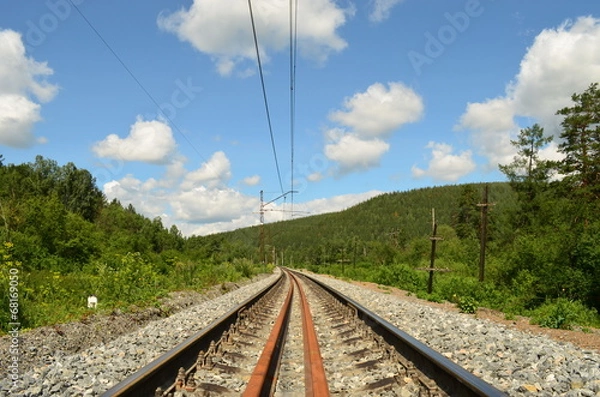 Obraz Российские железный дороги