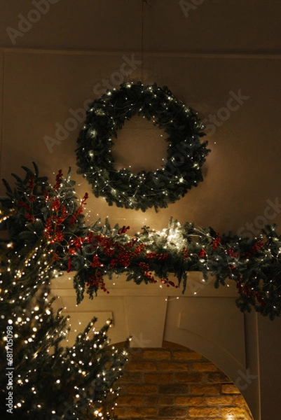 Obraz new Year decoration