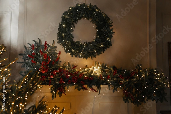 Obraz new Year decoration