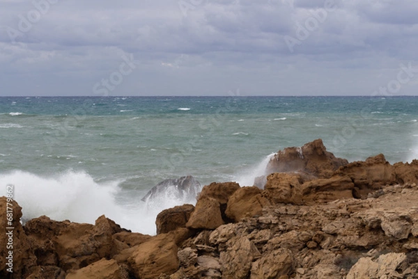 Fototapeta skały w wodzie