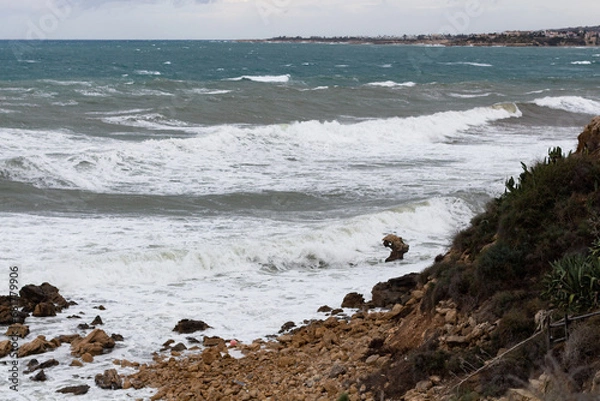 Fototapeta skały w wodzie