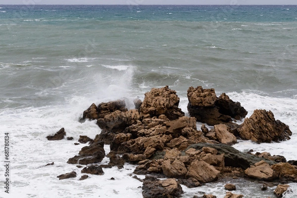 Fototapeta skały w wodzie