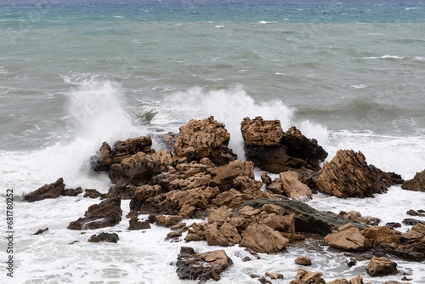 Fototapeta skały w wodzie