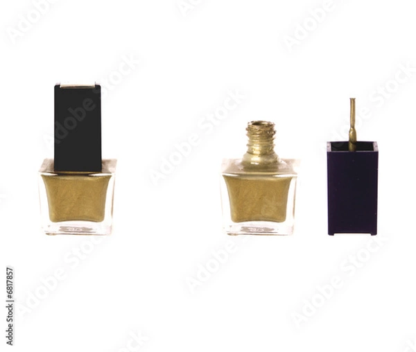Obraz Bottle of nail polish,isolated