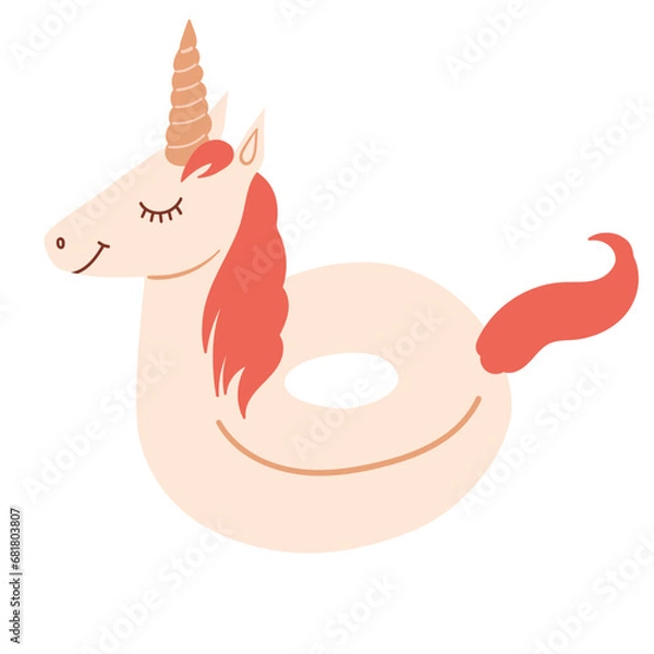 Fototapeta Unicorn Pool Float