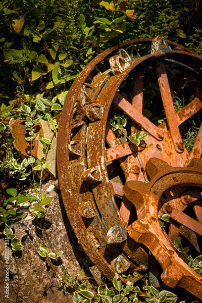 Obraz Rusty Cog Wheels