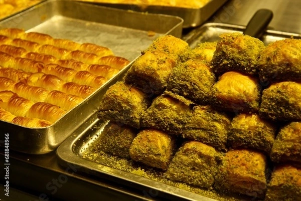 Obraz Turkish traditional sweets