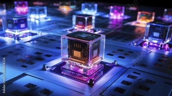 Obraz Quantum sensors advanced technology innovative ultra sensitive detection precise measurements