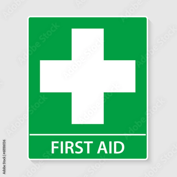 Obraz First Aid Sign