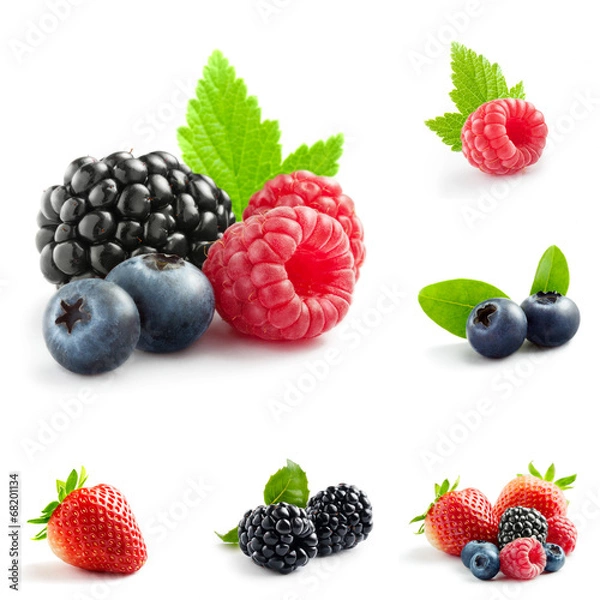 Obraz berry mix