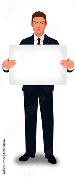 Obraz Персонаж с листом