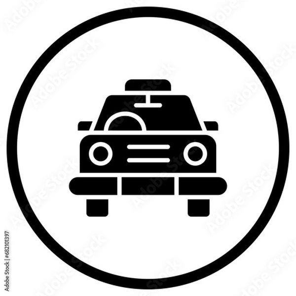Obraz Taxi Vector Icon Design Illustration