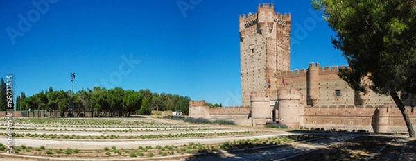 Obraz La Mota castle