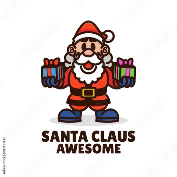 Obraz Santa Claus Logo