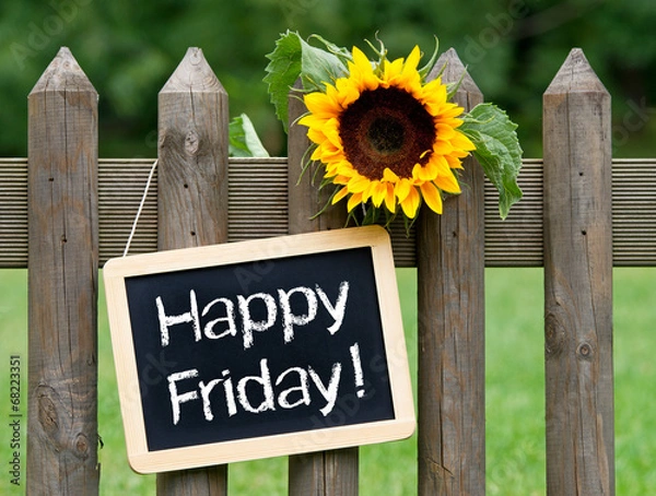 Fototapeta Happy Friday
