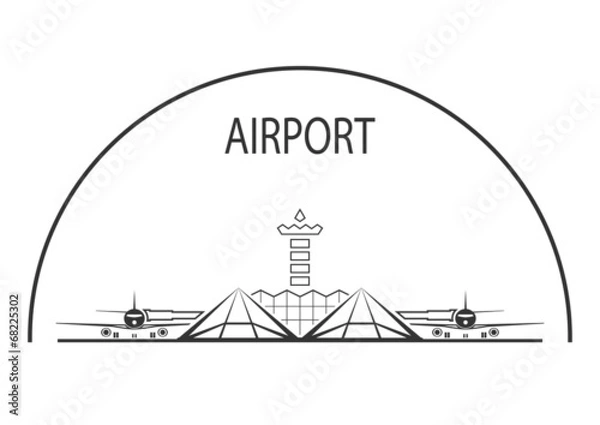 Fototapeta Airport