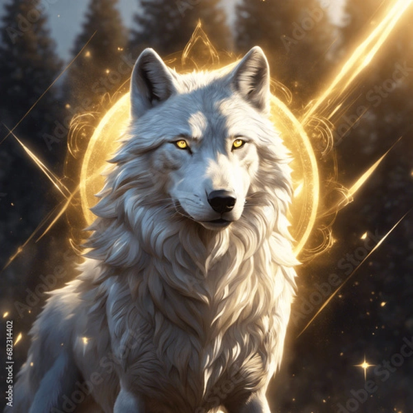 Obraz Fantasy Wolves