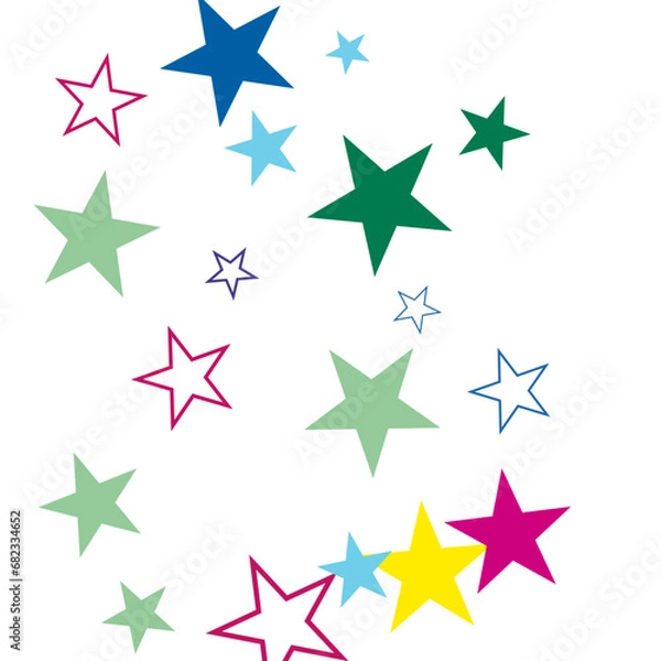 Fototapeta  Gold glitter dust confetti, magic shining sparkles scatter vector. Starry festive decor.