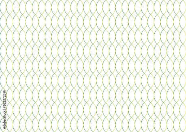 Fototapeta Ellipses Gradient Color Pattern design on White Background
