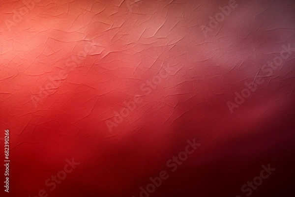Obraz Red gradient walpaper with the hard texture. AI generative