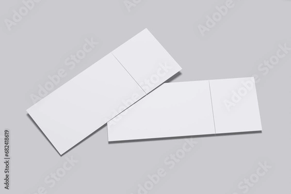 Fototapeta Event Ticket Mockup