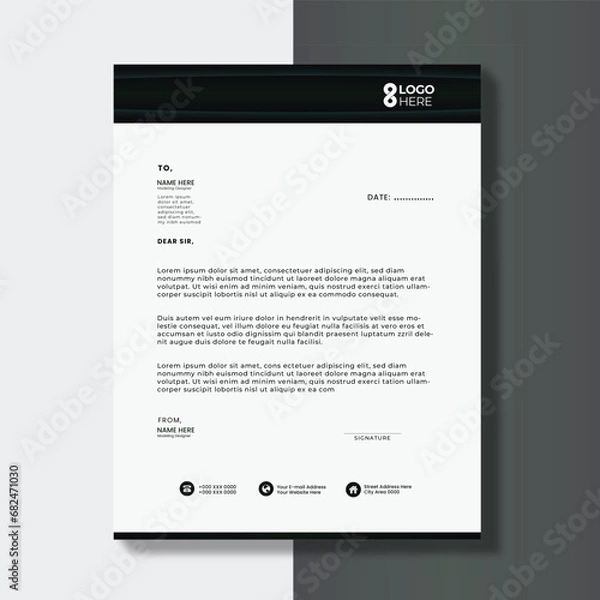Fototapeta Abstract Elegance: Where Business Meets Art
