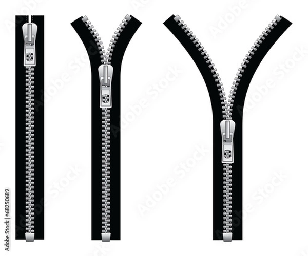 Fototapeta Zipper
