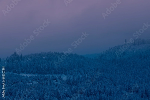 Obraz Blick zum Buchkopfturm
