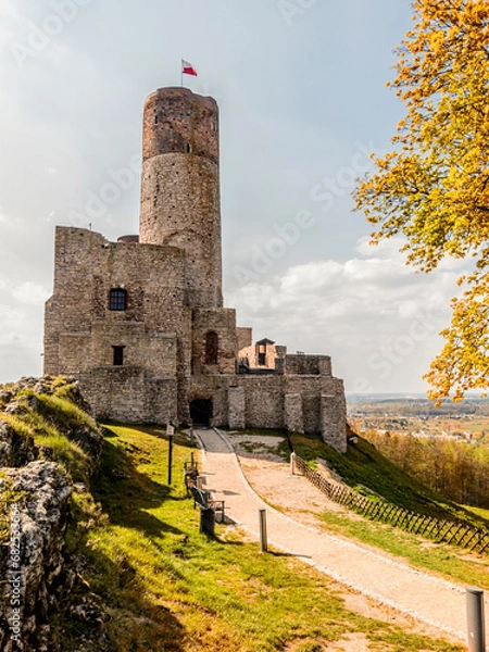 Obraz Chęciny zamek