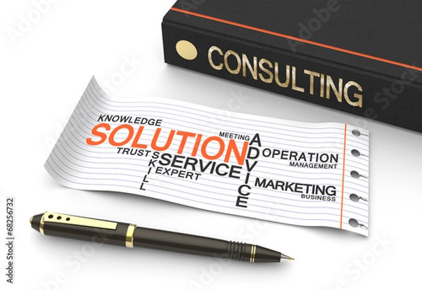 Obraz Consulting concept