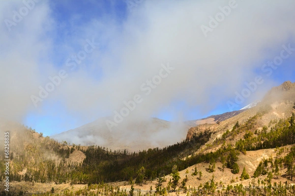 Fototapeta Sombrero de Chasna auf Teneriffa