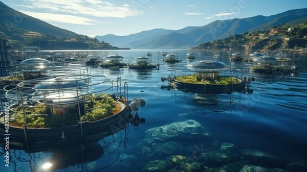 Obraz AIを用いた未来の養殖業の管理